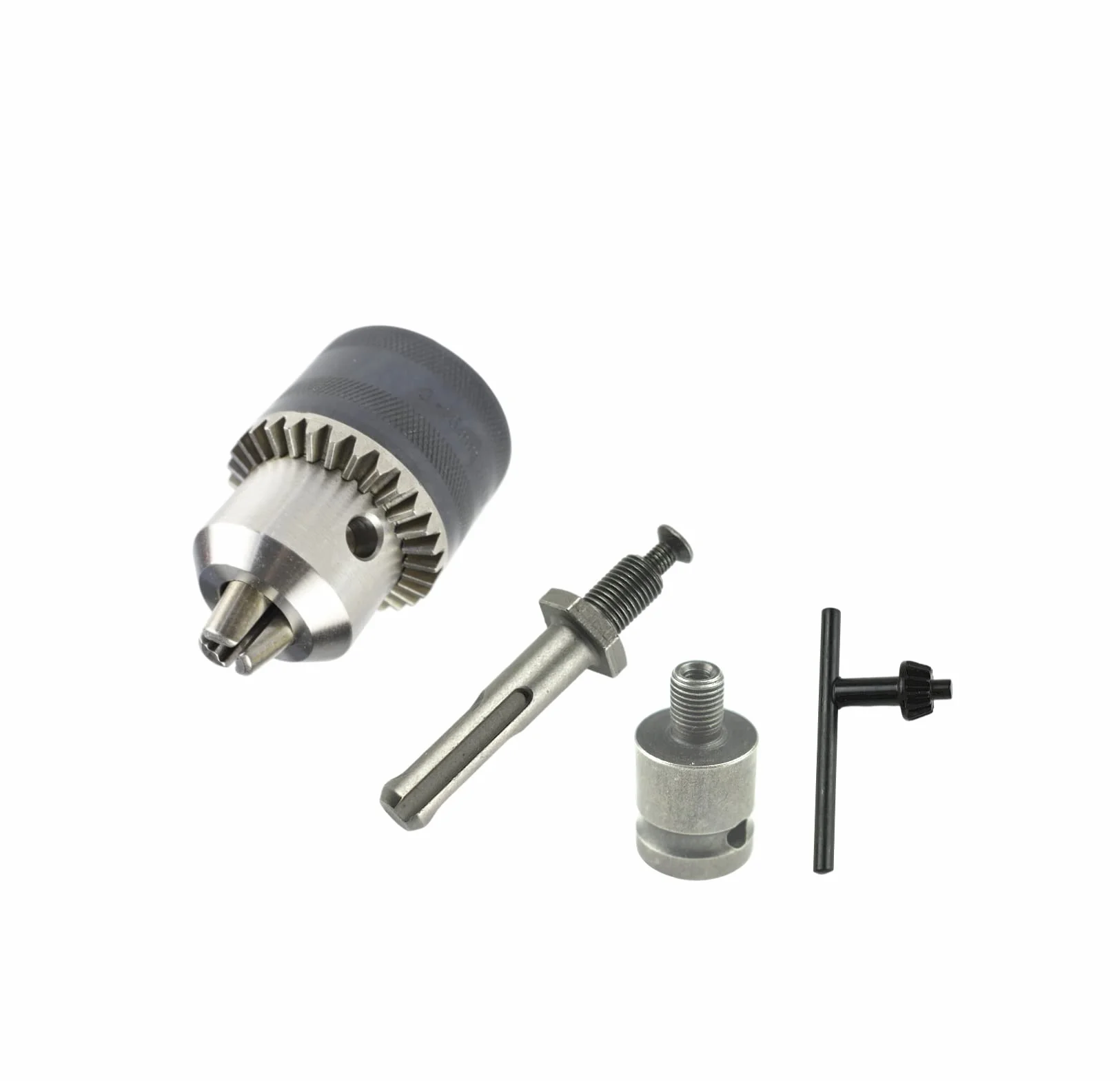 CHANCS 1/2-20UNF 3,0 mm-16 mm klucz wiertarski szybka wymiana adapter wiertarski z młotkiem elektrycznym SDS okrągły chwyt 1 × 1/2 cala gniazdo kwadratowy żeński adapter do akcesoriów wiertarskich
