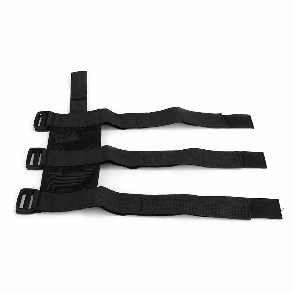 Ausla Uchwyt na gaśnicę z Regulowanym Paskiem do Wranglera Gladiator Trwałe, łatwo Dostępne Akcesorium Samochodowe (BLACK)