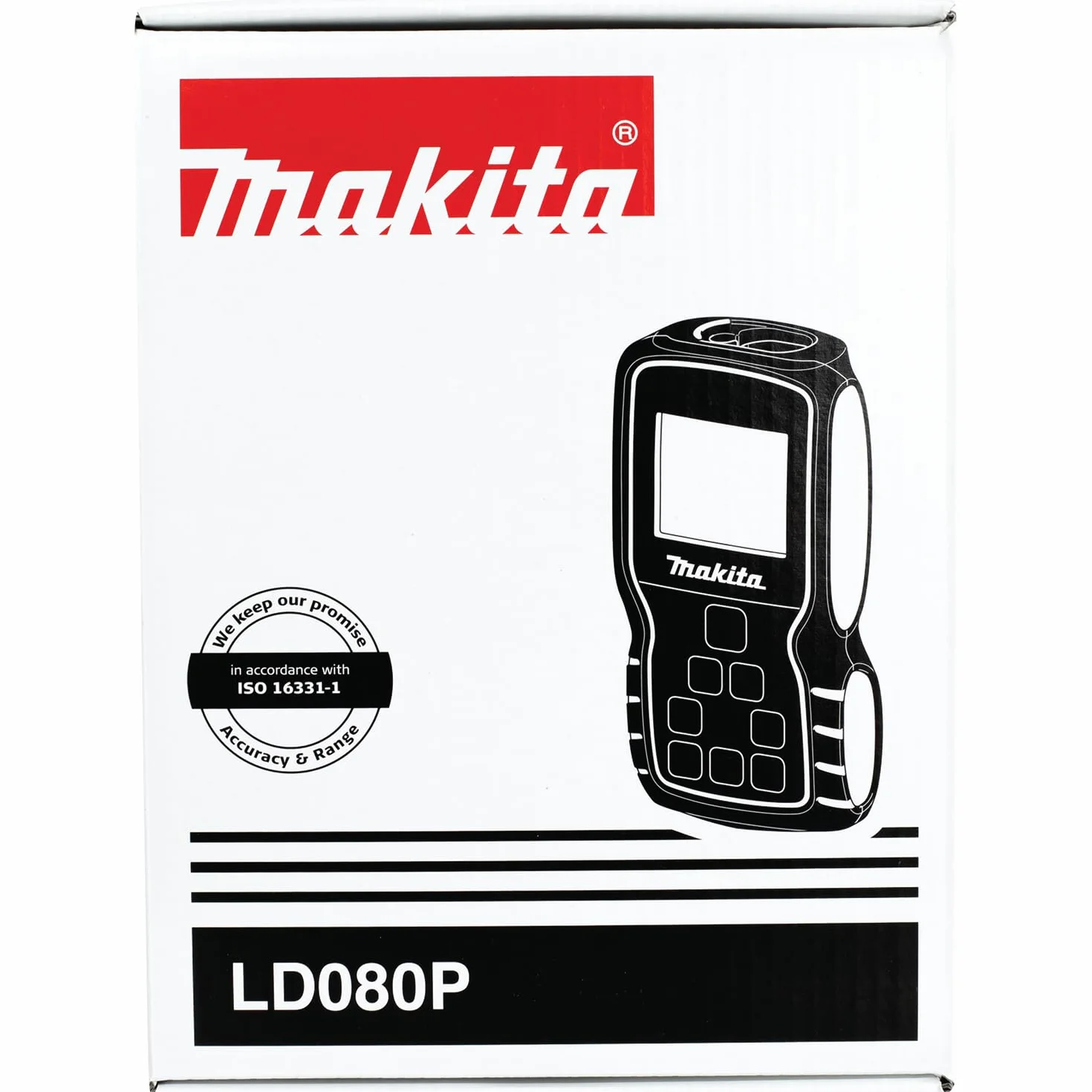 Makita LD080P laserowy pomiar odległości z bateriami AAA