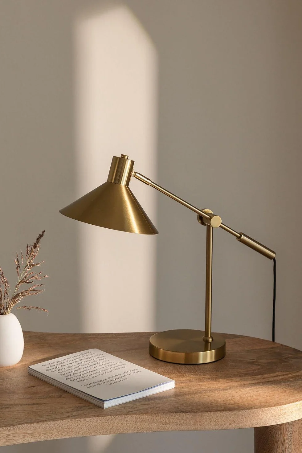 SKLUM Metalowa Lampa Stolowa Clayt