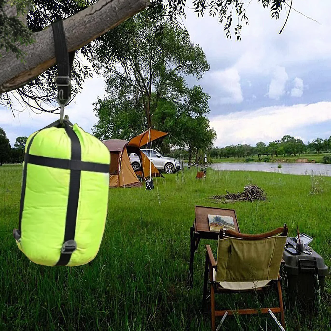 Regulowane gumki z haczykiem, zestaw 4 ekspanderów z metalowymi haczykami, 100 cm, gumowe, czarne, idealne do transportu, pakowania i zabezpieczania ładunków
