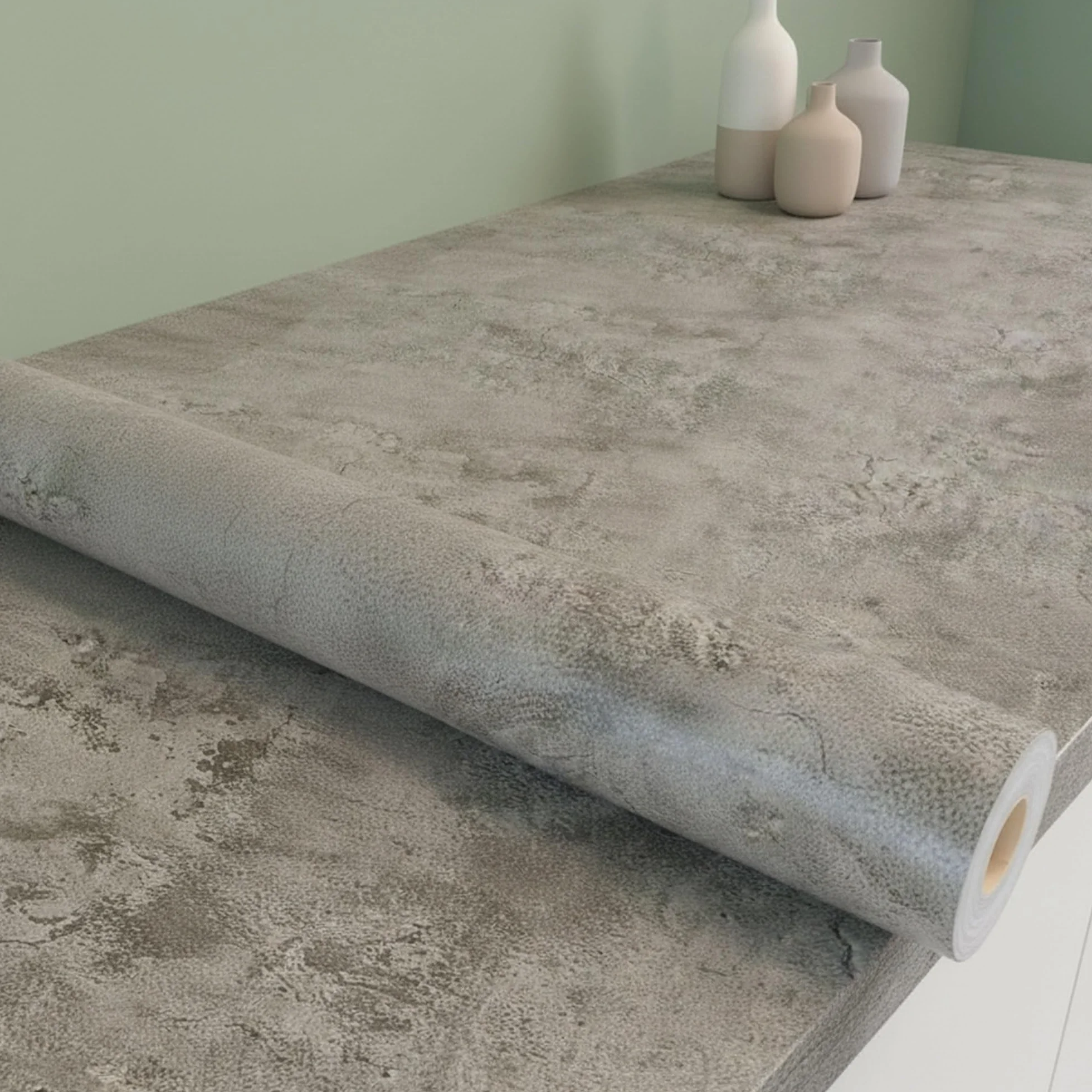 Ambiance-Live J-roll-beton-ZE001 naklejka na meble efekt betonu winyl 200 x 60 cm