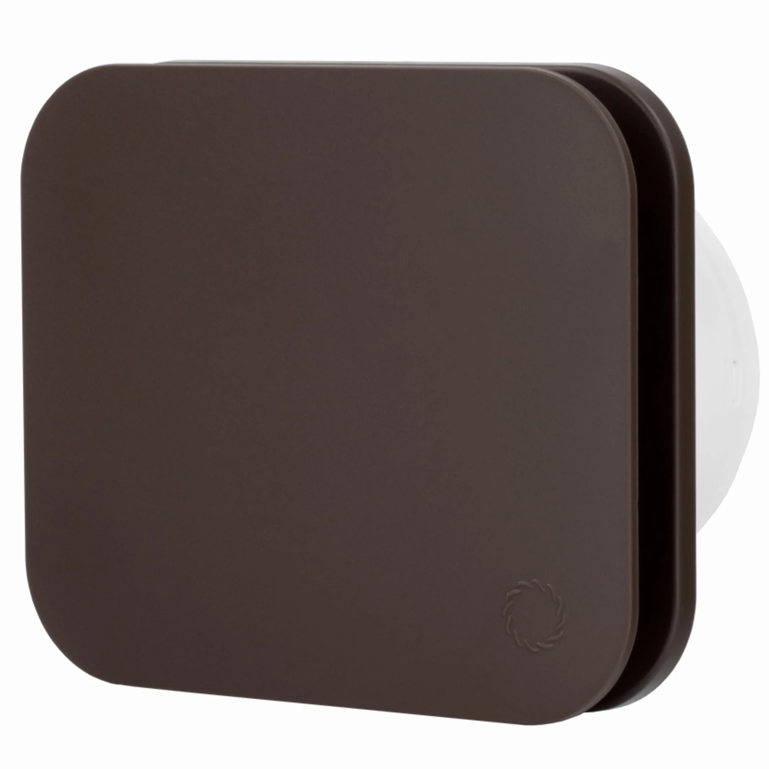 Turbionaire Trend 100 Sdbc – Wentylator Łazienkowy I Kuchenny, Panel Dark Brown Chocolate Matowy, Ø100 Mm, 85 M3/H, 35 Pa, Cichy 33 Db, Zawór Zwrotny, Ipx4, Gwarancja 3 Lata.