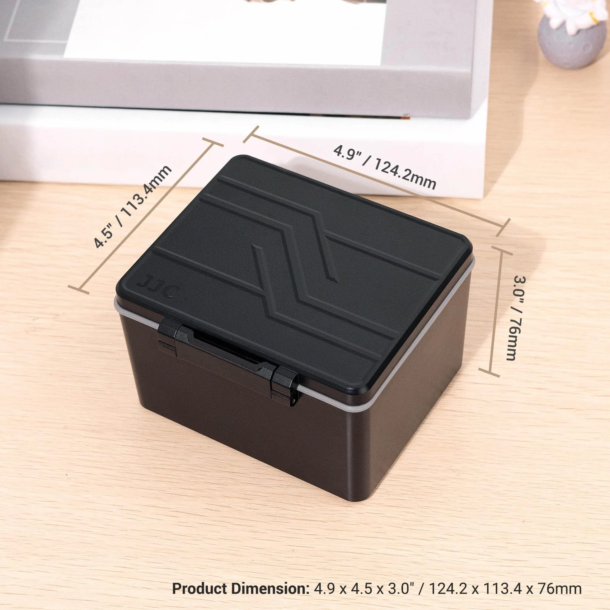 JJC Etui na karty pamięci 2 w 1 i baterie aparatu do 6 baterii 6,1 x 3,8 x 2,3 cm