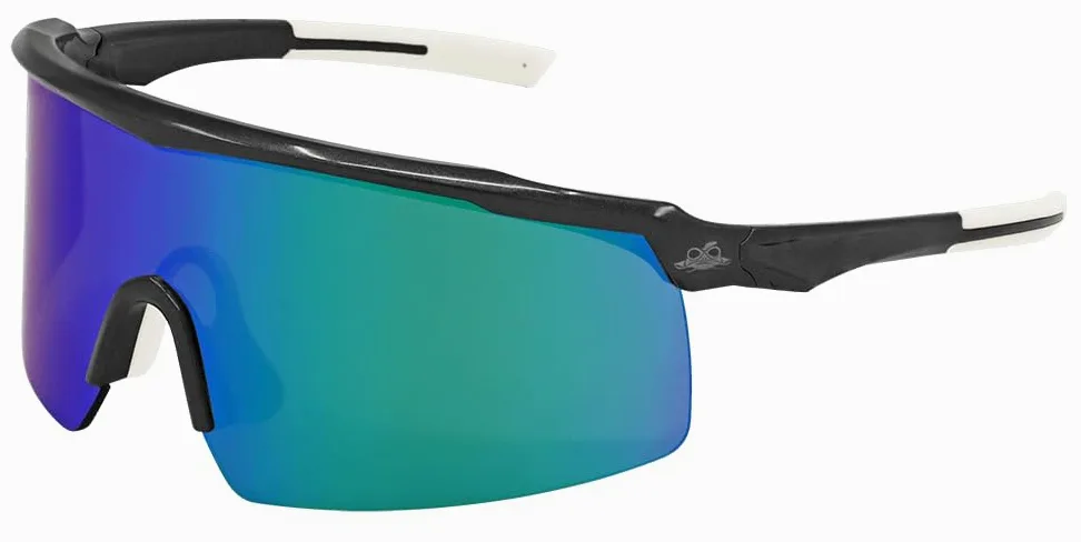 Bullhead BH32916PFT Okulary ochronne z błyszczącymi szarymi oprawkami