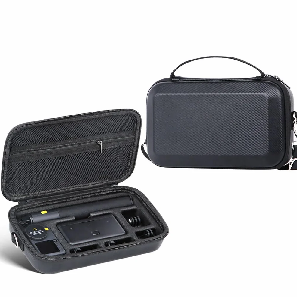 LiLiTok Torba ochronna do DJI Osmo Action 6 Adventure Combo, czarna