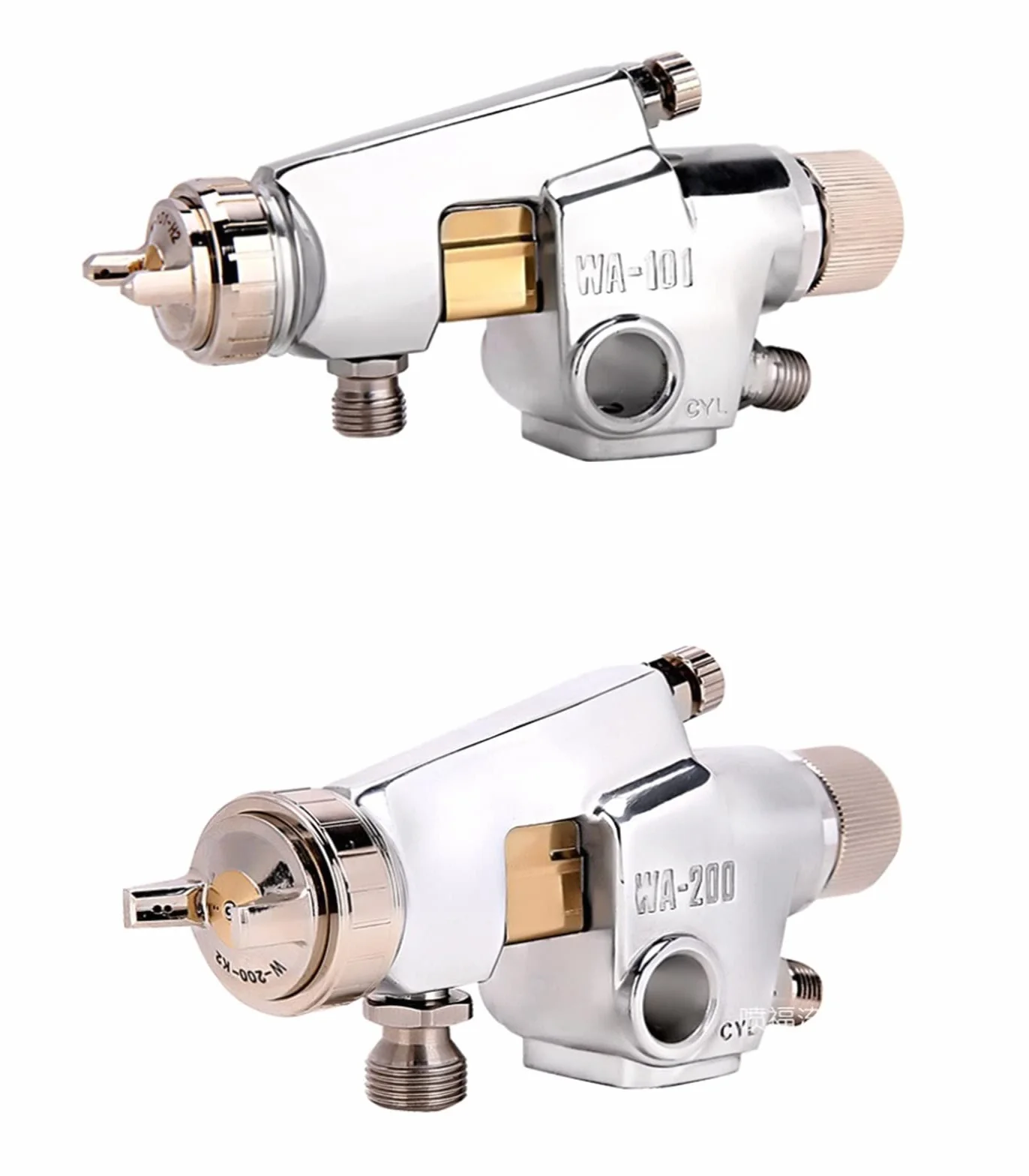 Pistolet Natryskowy, WA-101 Przemysłowy Pistolet Natryskowy Maszyna Tłokowa O Wysokiej Atomizacji Profesjonalne Automatyczne Narzędzie Do Natryskiwania Natrysk Pneumatyczny(1.8mm Caliber)