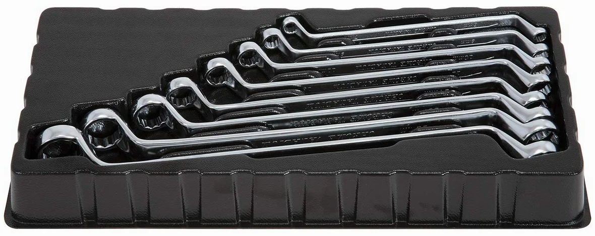 KS Tools 920.0248 ULTIMATEplus zestaw kluczy oczkowych, odkręconych, 8-częściowy