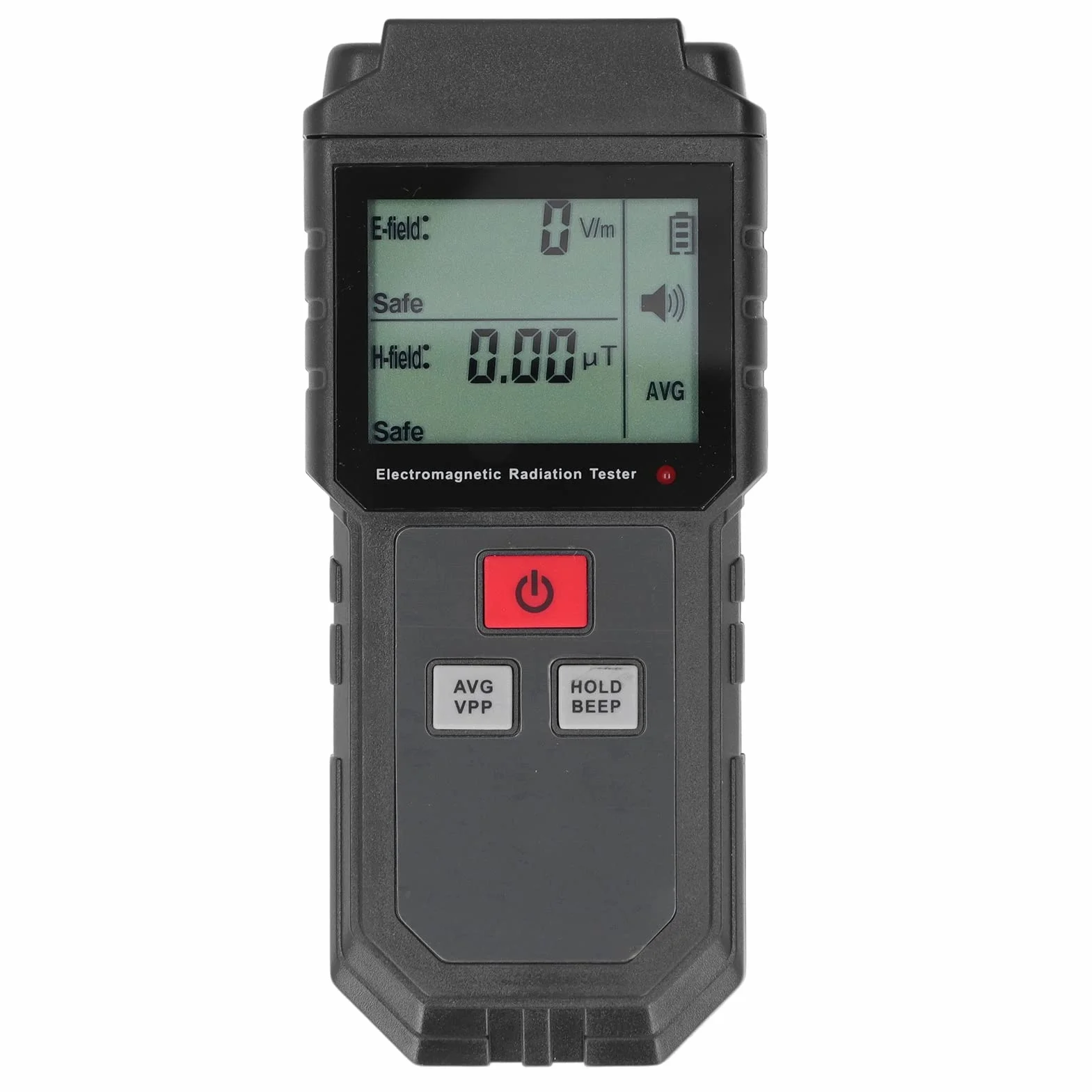 Detektor Elektromagnetyczny Czarny Przenośny Miernik Pola Magnetycznego Tester Promieniowania Tester Miernika EMF do Testowania Oprzyrządowanie