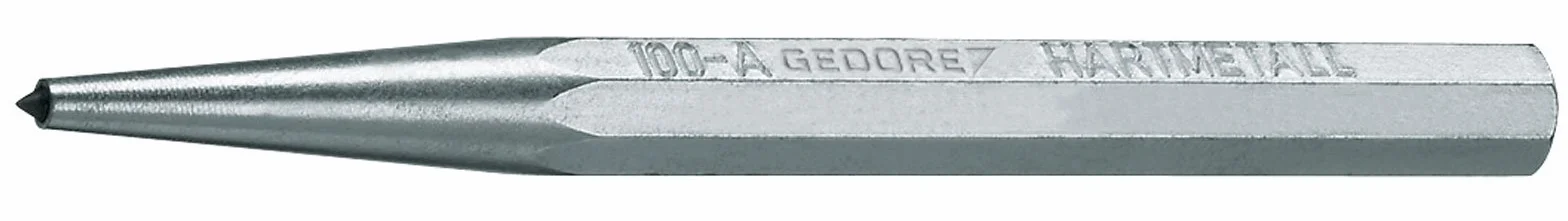GEDORE Ziarna z końcówką z twardego metalu 130 x 12 x 4 mm, 1 sztuka, 100 A-12