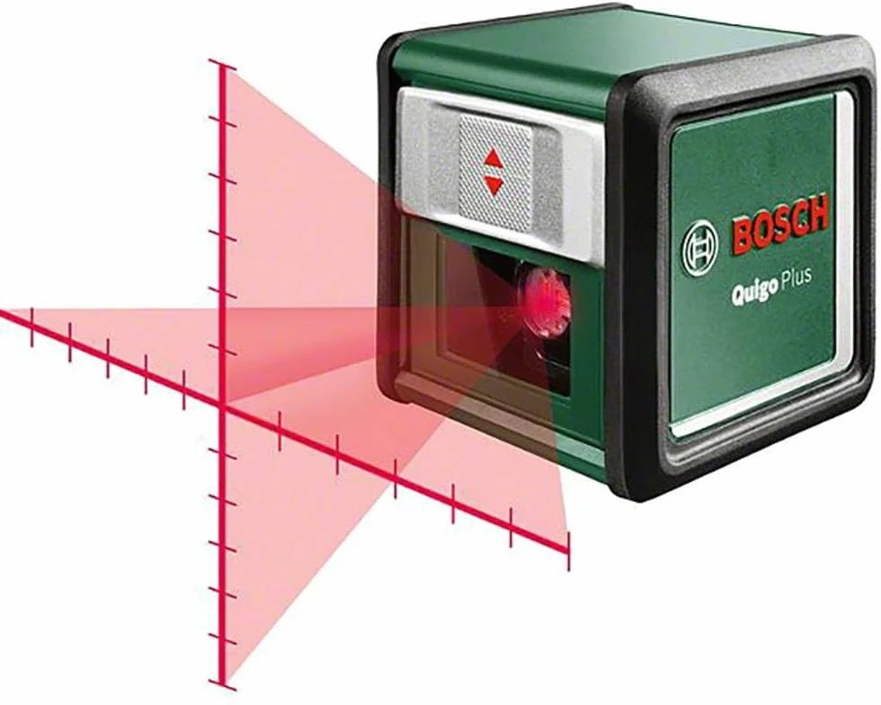 Bosch Quigo Plus Laser krzyżowy ze statywem, łatwe wyrównywanie