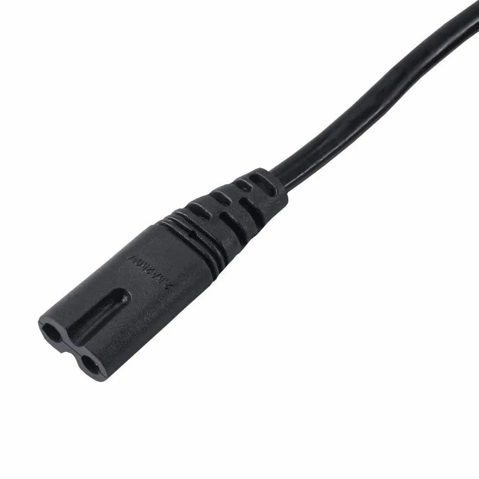 Kabel zasilający 2pin Akyga AK-RD-01A IEC C7 CEE 7/16 Europlug 1.5m