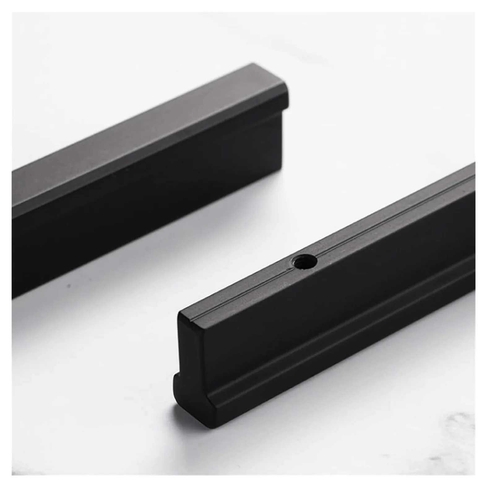 Uchwyty do szafek, uchwyty do szafek, Uchwyty szuflad w kształcie litery T do szafek kuchennych Szafa sypialniana, 2 szt(Length 150mm)