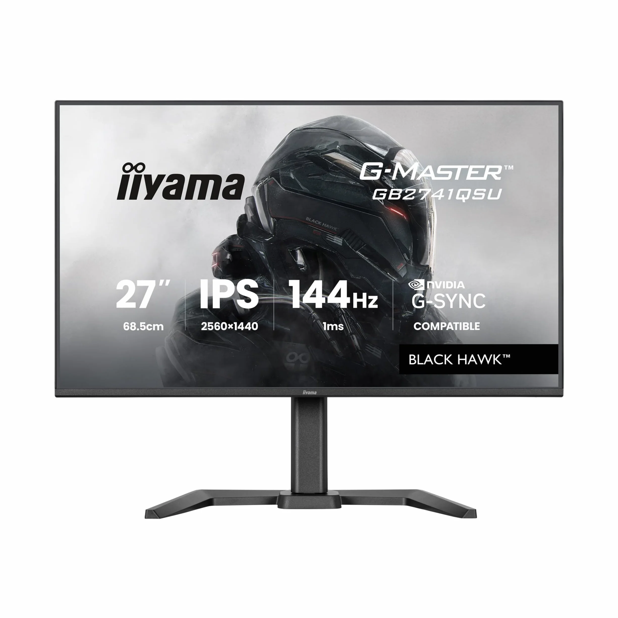 iiyama GB2741QSU-B1-27,IPS,2560x1440/144Hz,1H1DP, Has