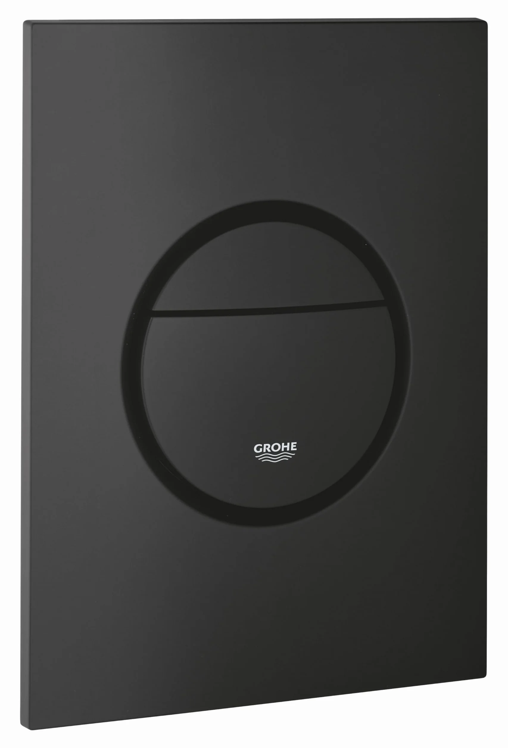 GROHE Nova Cosmopolitan - płyta osłonowa (130 x 172 mm, oszczędność wody, do 2-krotnego uruchomienia i uruchomienia i zatrzymania), phantom black, 37601KF0
