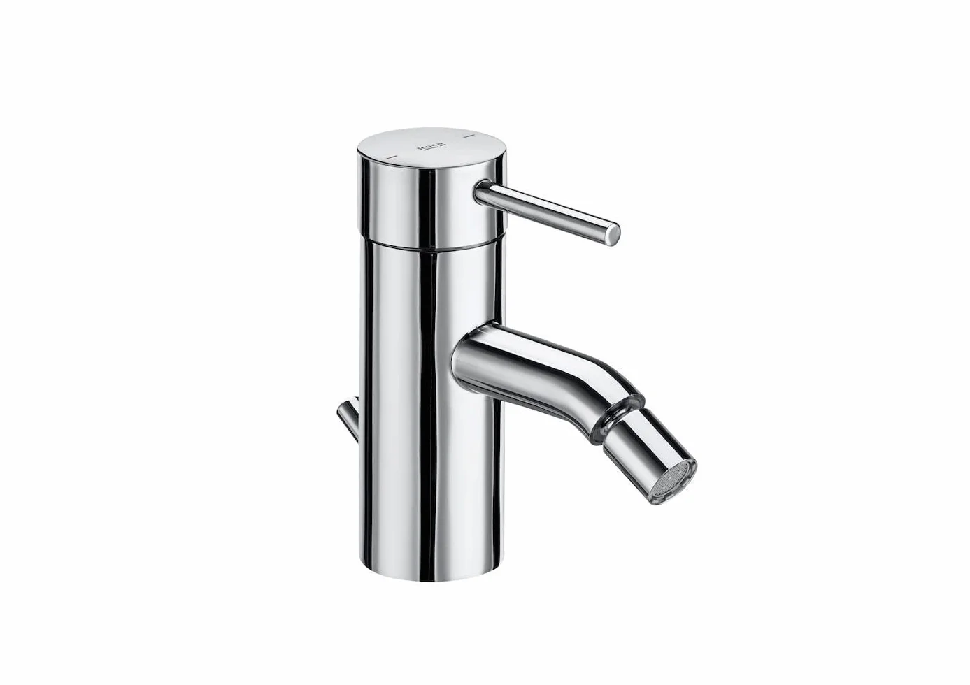 Roca Lanta - bateria bidetowa z automatycznym odpływem, bateria hydrauliczna jednouchwytowa Ref.A5A6011C00