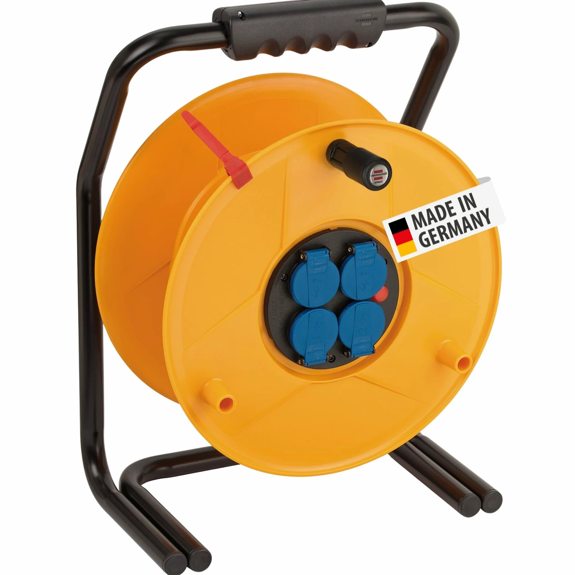 Brennenstuhl Przedluzacz bebnowy Brobusta IP44 / pusty beben bez kabli (Made in Germany)