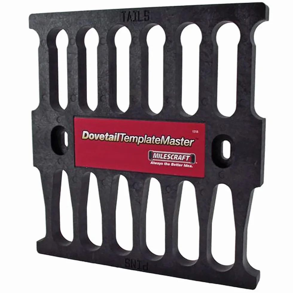 Milescraft 1218 DoveTail szablon Master czarny