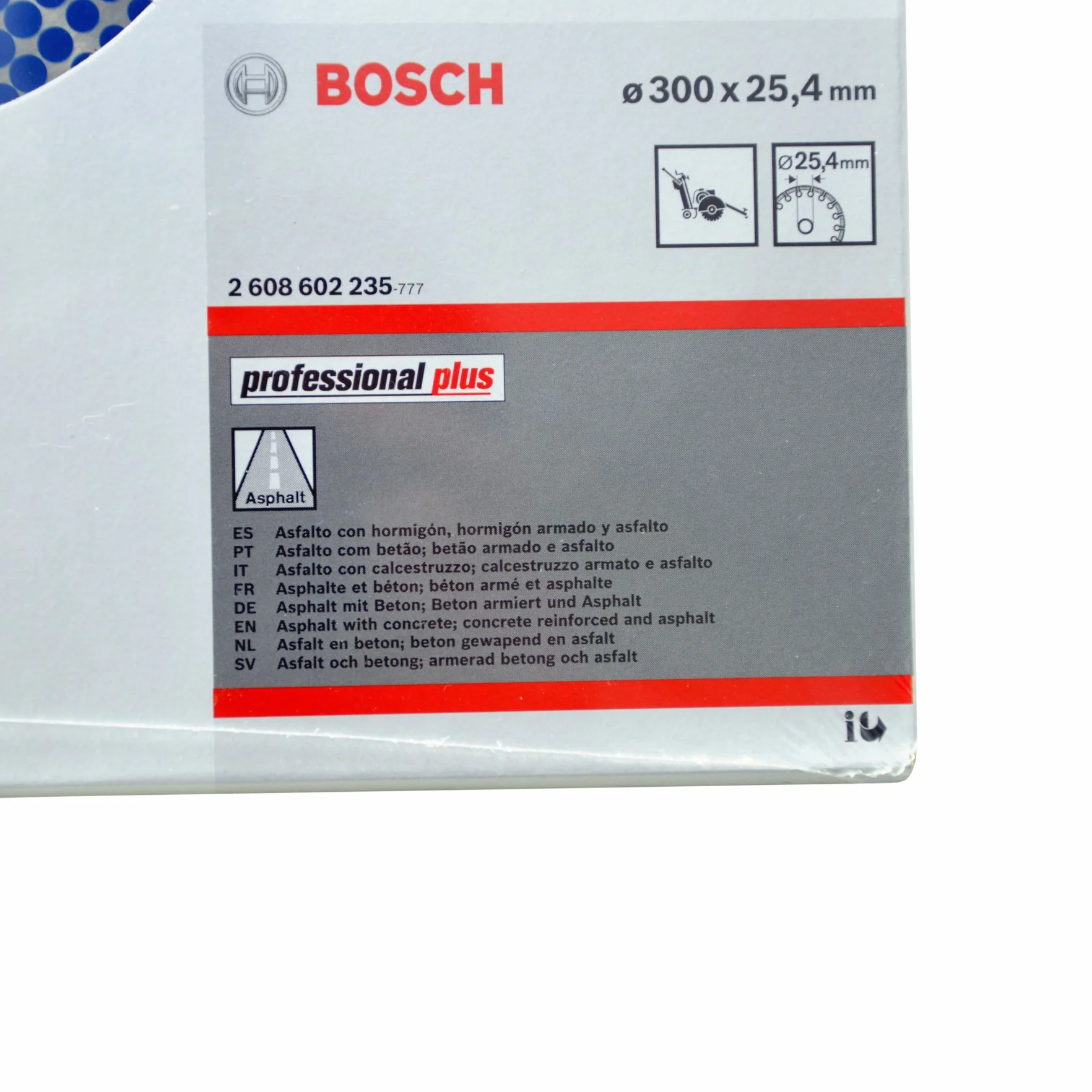 Bosch 2608602235 Tarcza diamentowa aplikacja 300 Asfalt Flex