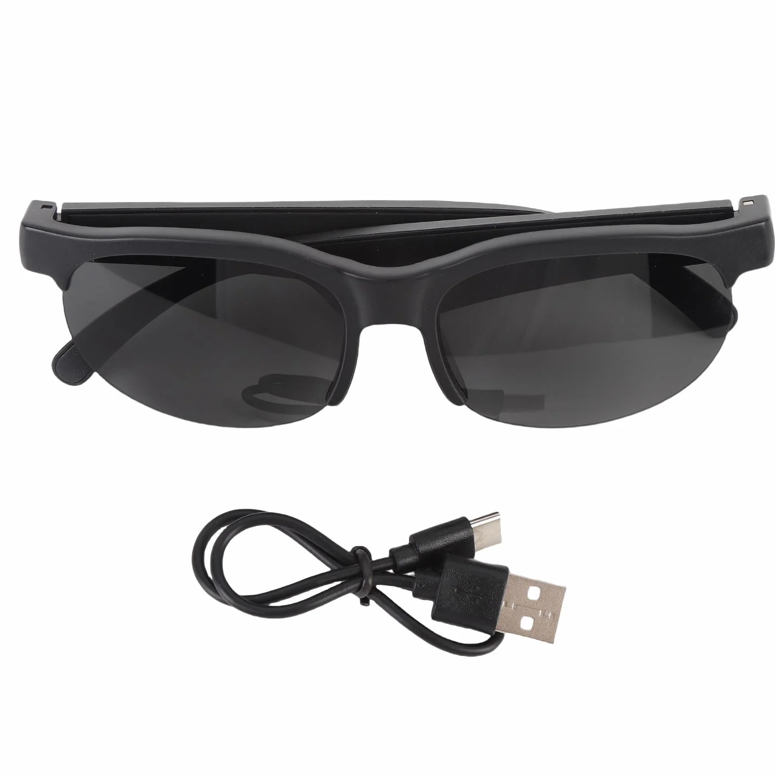 VBESTLIFE AI Inteligentne Okulary Bluetooth Tłumaczenie w Czasie Rzeczywistym 144 Języki