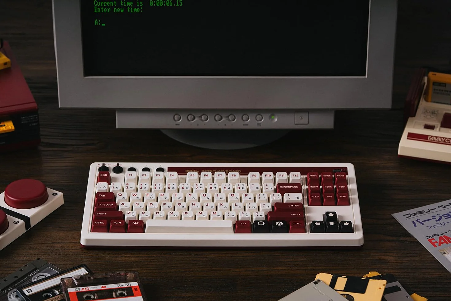 8BitDo Retro Mechanical Keyboard Fami Edition