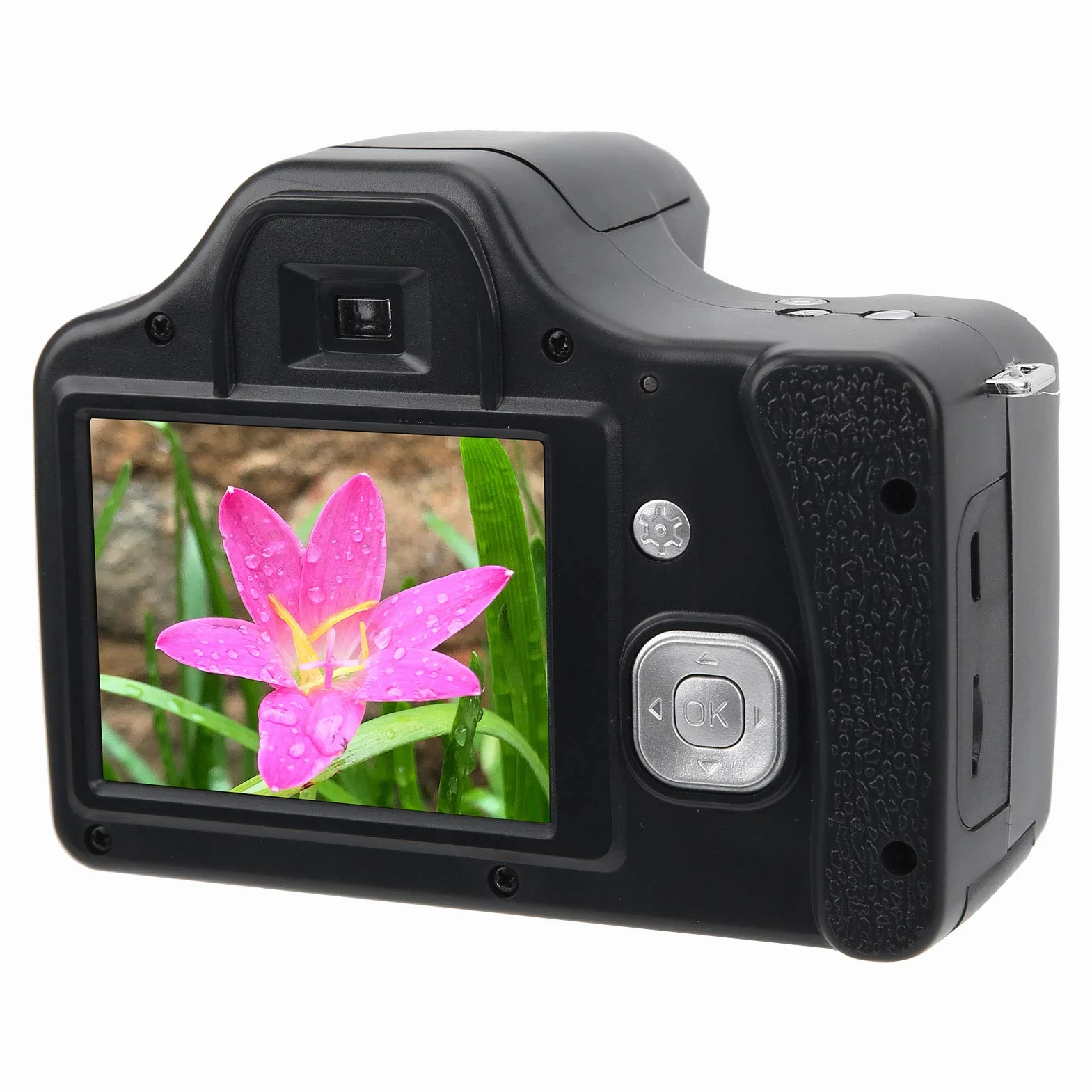 Cyfrowa Lustrzanka 3,0-calowy Ekran LCD 18-krotny Zoom HD Wbudowana Lampa Błyskowa Przenośna Kamera Długiej Ogniskowej Wersja Standardowa Obiektyw Szerokokątny