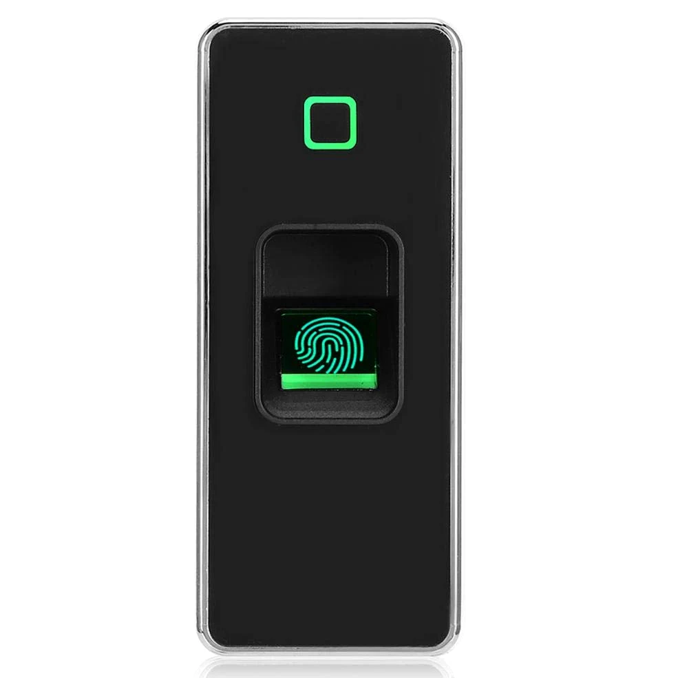 Wejście drzwiowe na czytnik linii papilarnych, wodoszczelny system kontroli dostępu RFID, czytnik linii papilarnych, inteligentny zamek do drzwi do biura w domu – obsługuje 200 użytkowników linii papilarnych