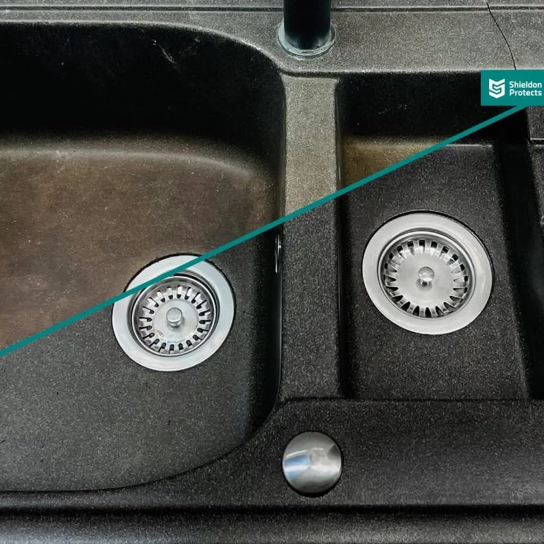 Zestaw do czyszczenia oraz impregnacji zlewozmywaków granitowych Shieldon Wow Super Sink