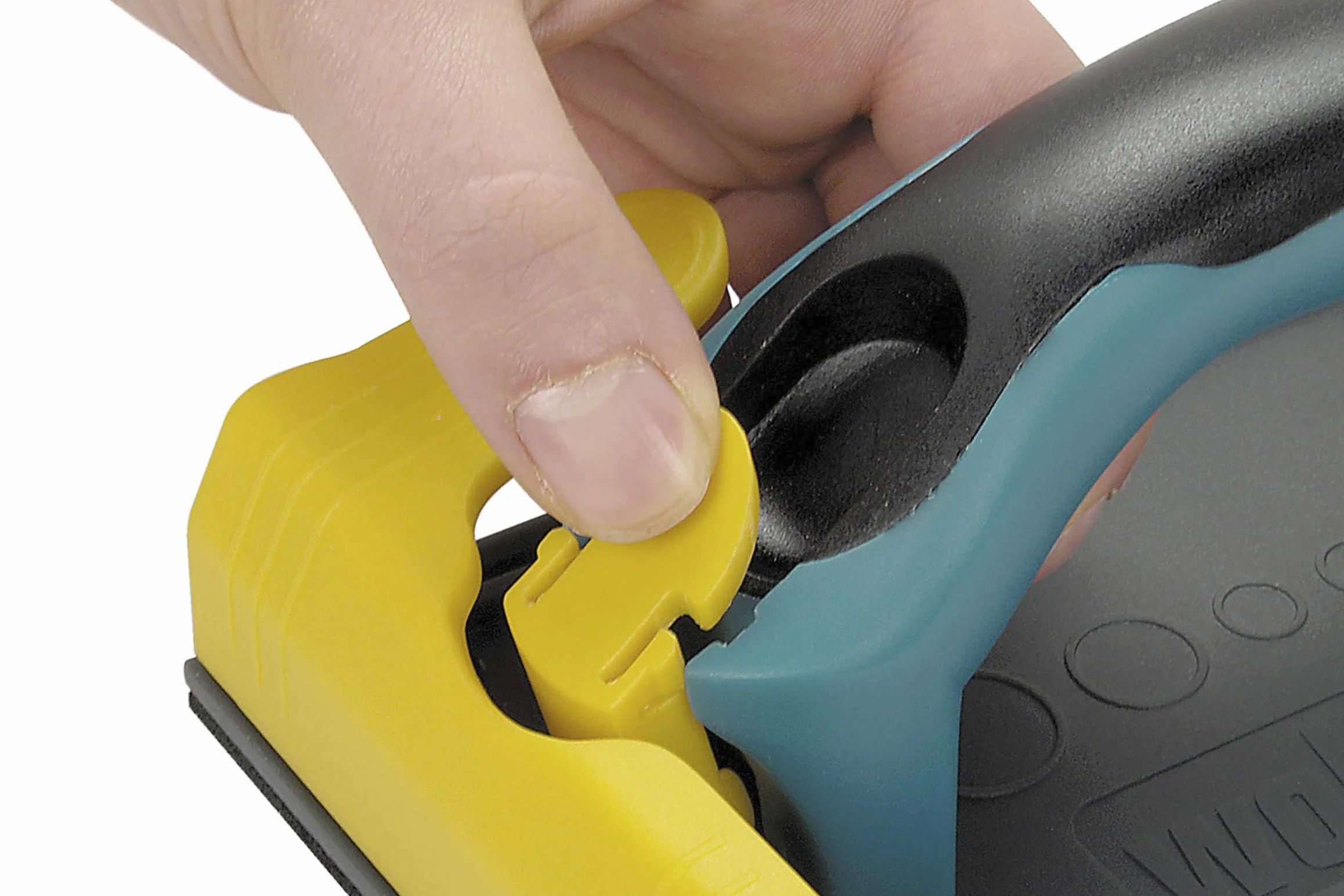 wolfcraft Szlifierka ręczna do płyt gipsowo-kartonowych I 4056000 I Do kontrolowanego, ergonomicznego szlifowania powierzchni gipsowo-kartonowych
