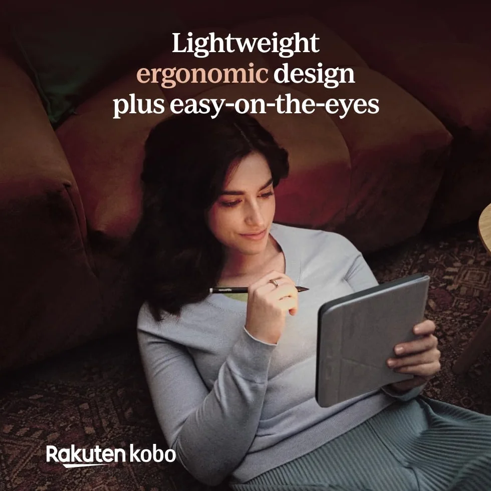 Kobo Libra Colour eReader 7-calowy E Ink Kaleido 3 32 GB Wodoodporny Czarny