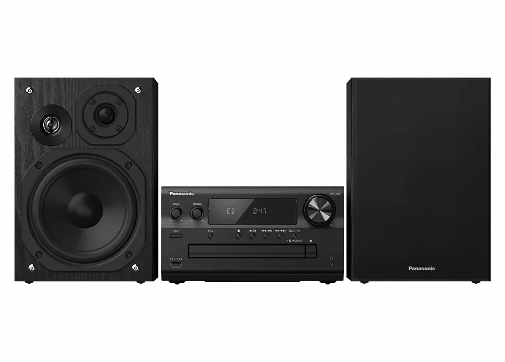 Panasonic SC-PMX802E-K Mikro-Urządzenie Stereo, Czarny, 120 W