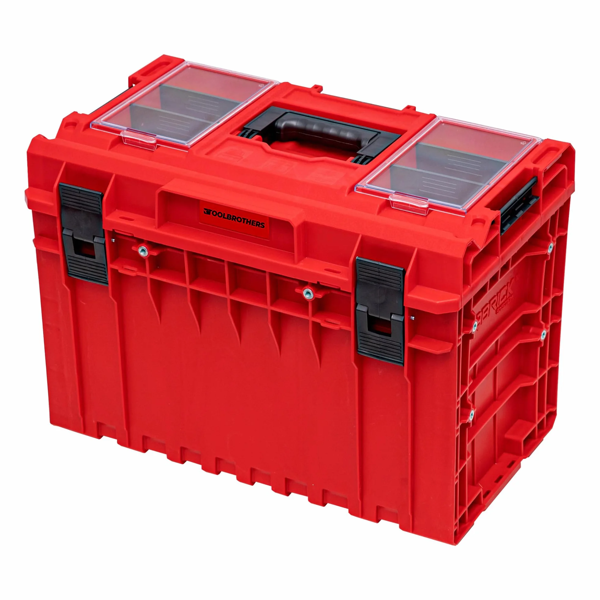 Toolbrothers RHINO ONE 450 2.0 PROFI RED ULTRA HD Custom walizka narzędziowa organizer modułowy 585 x 385 x 420 mm 52 l można układać w stos IP66