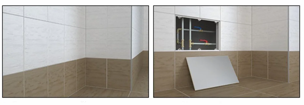Drzwi rewizyjne klapa rewizyjna magnetyczna z możliwością kafelkowania: 600 x 300 mm