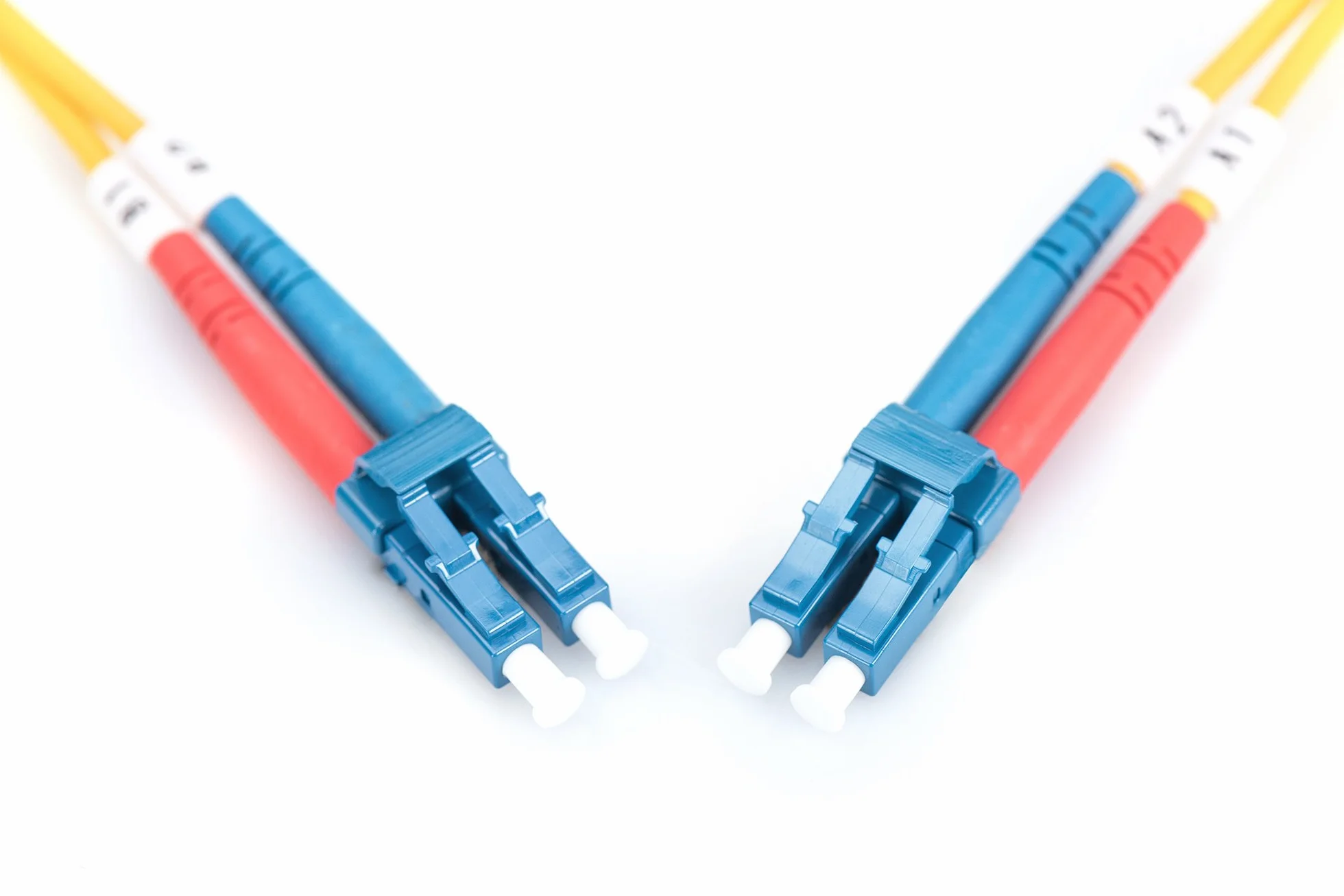 DIGITUS DK-2933-03 Kabel Światłowodowy OS2 3m LC Dupleks 1/10 Gbit SM Jednomodowy 9/125 µ Żółty