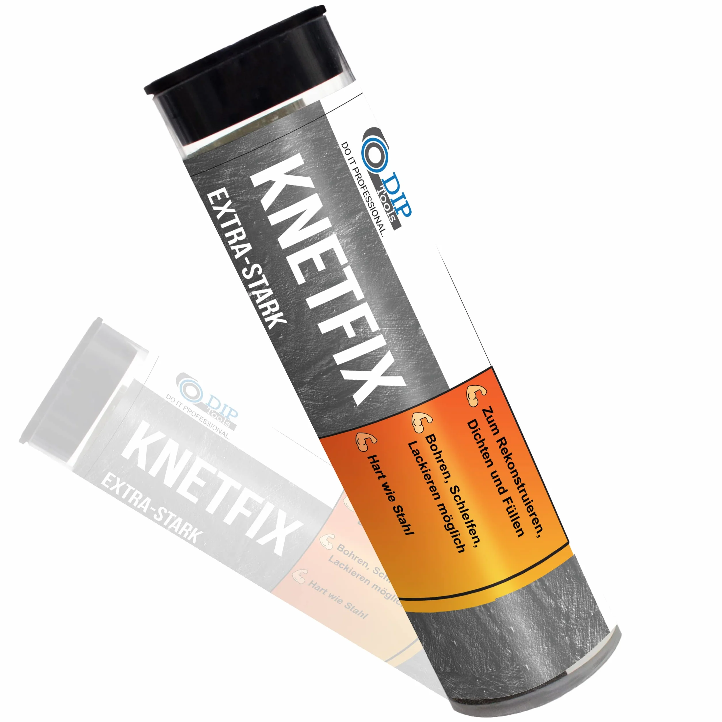 DIP-Tools wodoodporna 2-składnikowa masa klejąca do wewnątrz i na zewnątrz (1x56g)
