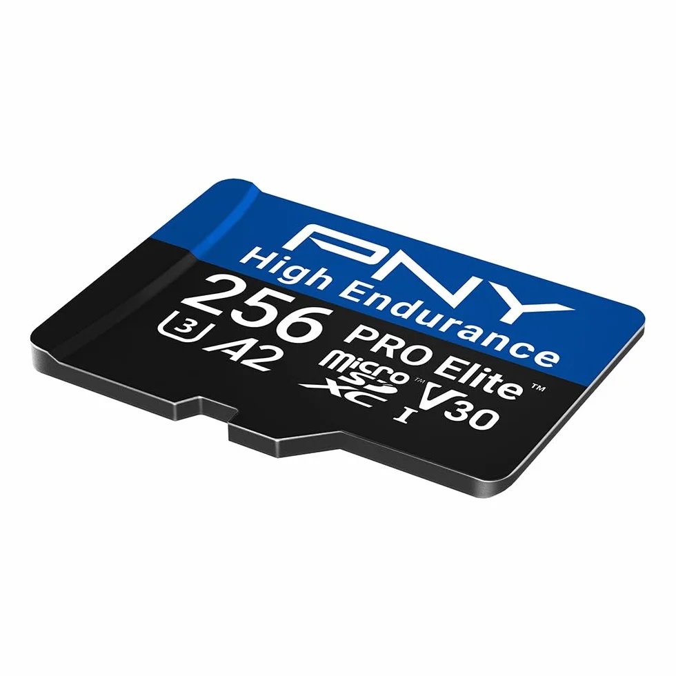 PNY 256GB PRO Elite High Endurance C10 U3 V30 A2 Karta pamięci microSDXC 100/90 MB/s 4K UHD UHS-I