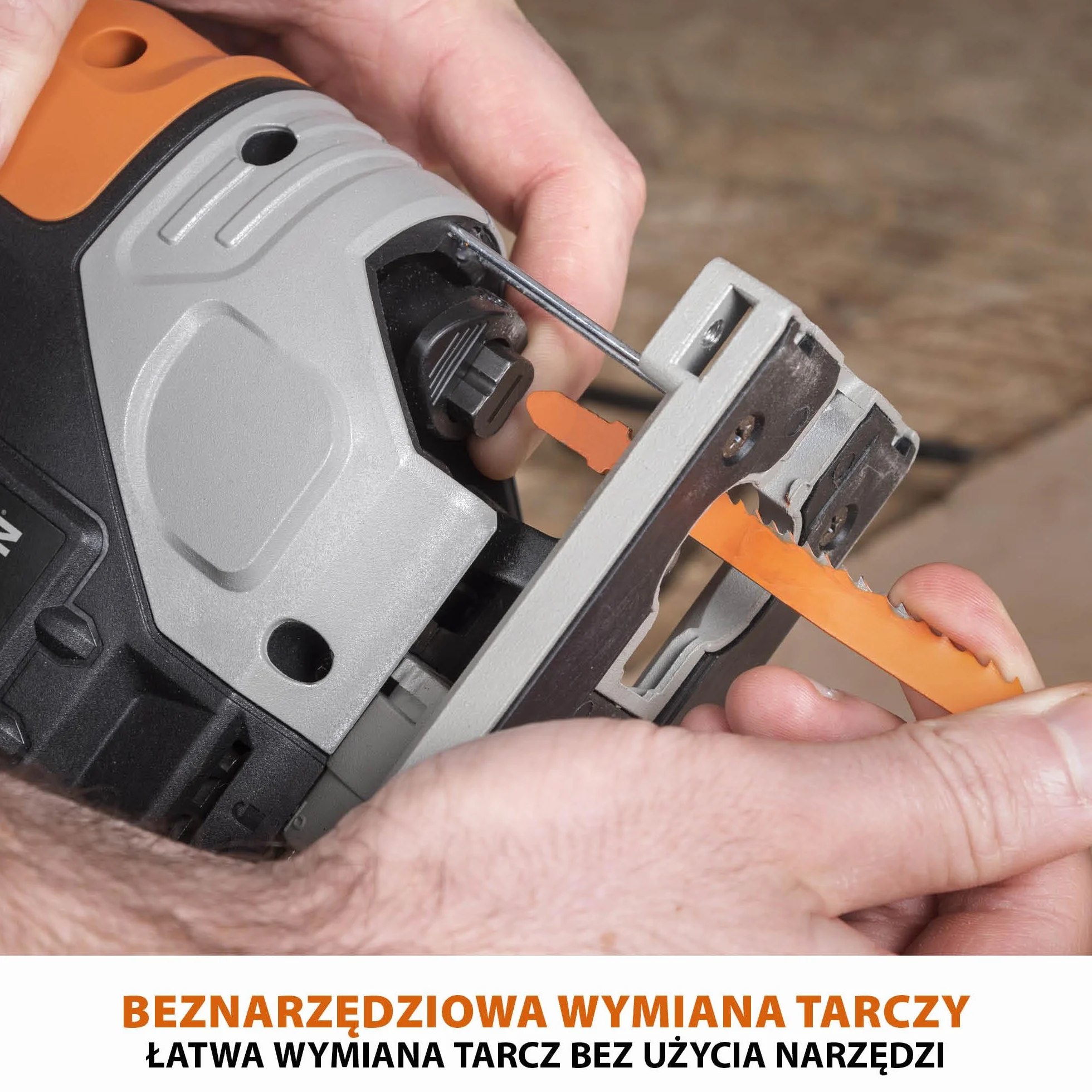 Evolution Power Tools Bezprzewodowa wyrzynarka R90JGS-Li z 5 tarczami