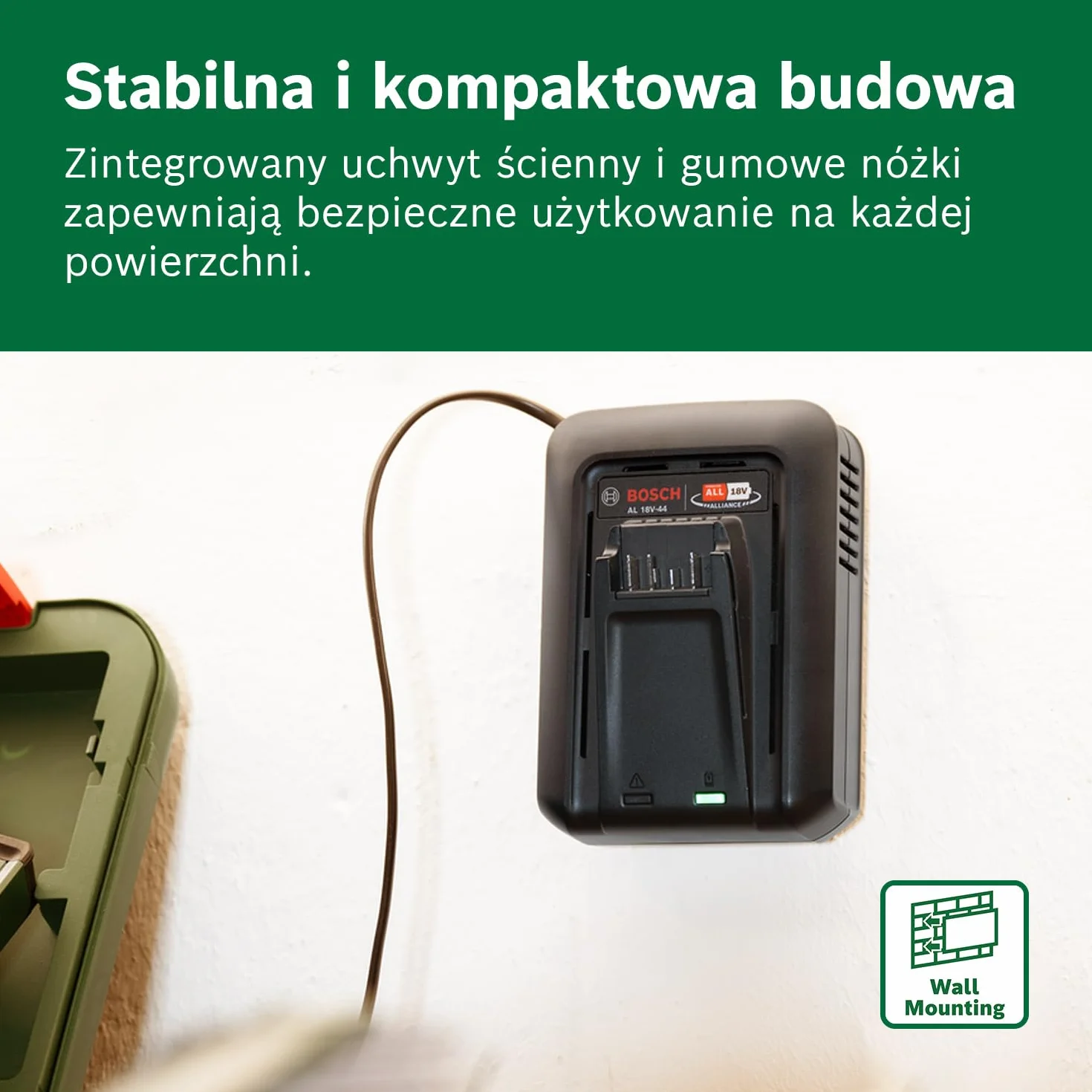 Bosch Starter Set 18V akumulator Li-ion 4,0 Ah szybka ładowarka POWER FOR ALL 18V Alliance