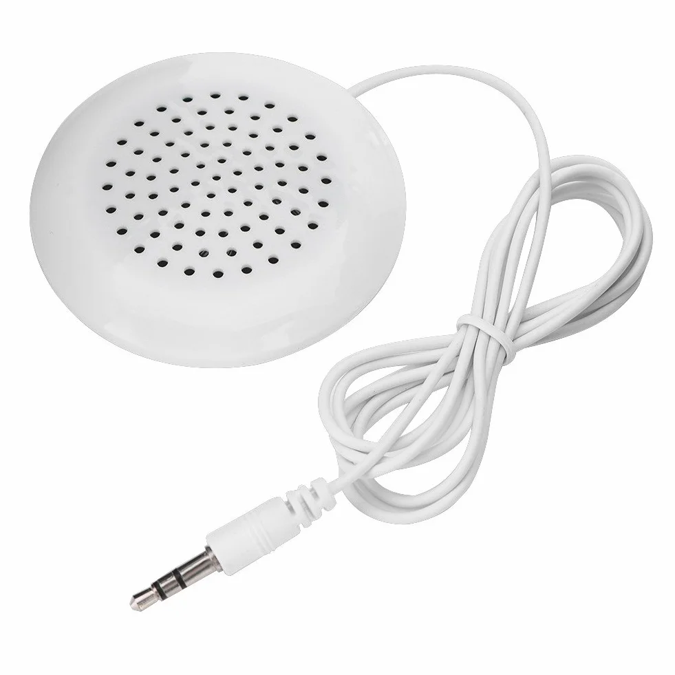 Głośnik stereo 3,5 mm biały do MP3 MP4 Android odtwarzacz CD