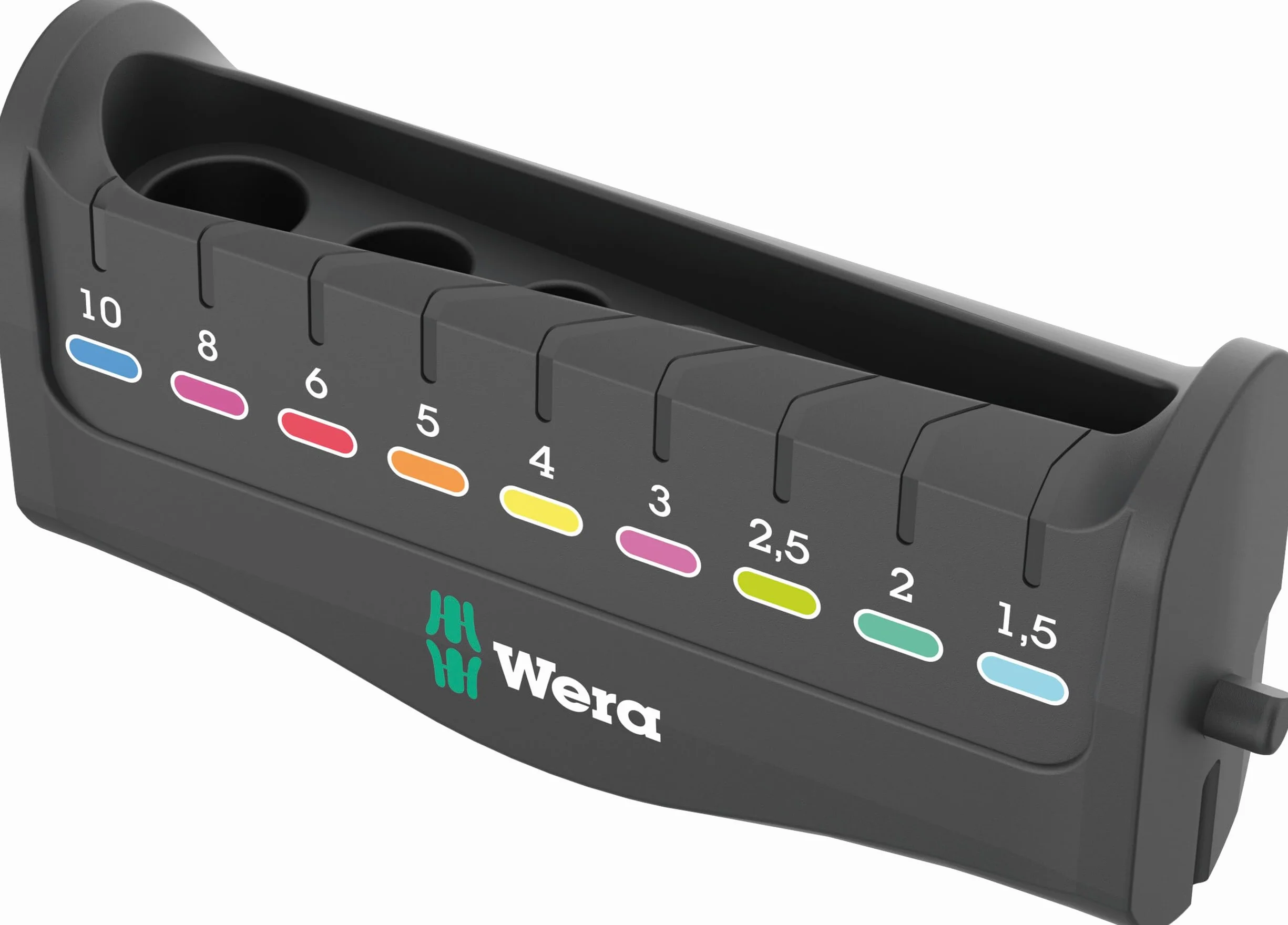 Wera 05133165001 950/9 Hex-Plus Multicolour 3 zestaw kluczy kątowych, metryczny, BlackLaser, 12-częściowy