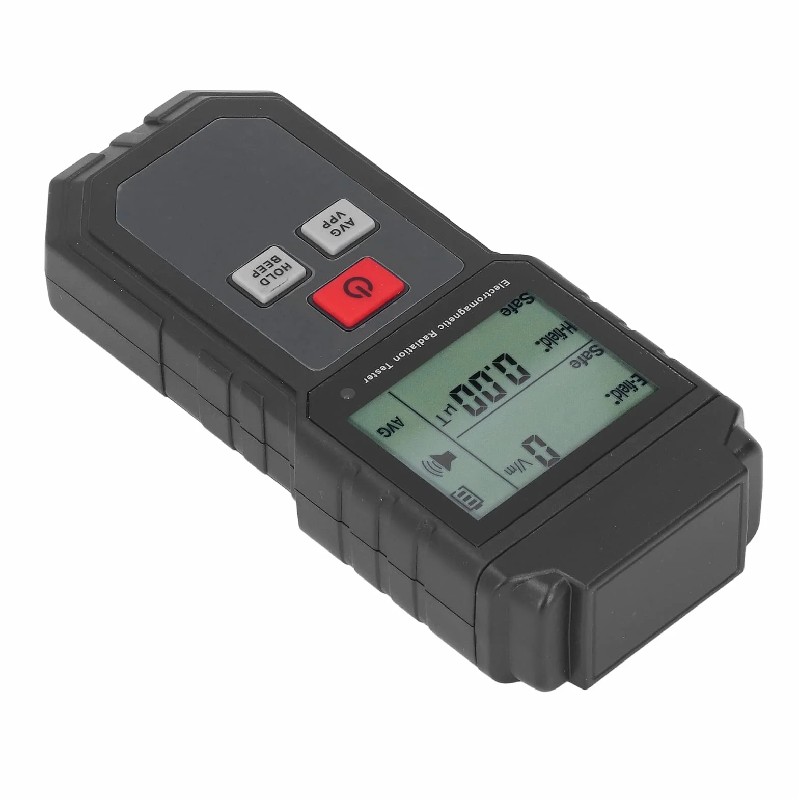 Detektor Elektromagnetyczny Czarny Przenośny Miernik Pola Magnetycznego Tester Promieniowania Tester Miernika EMF do Testowania Oprzyrządowanie