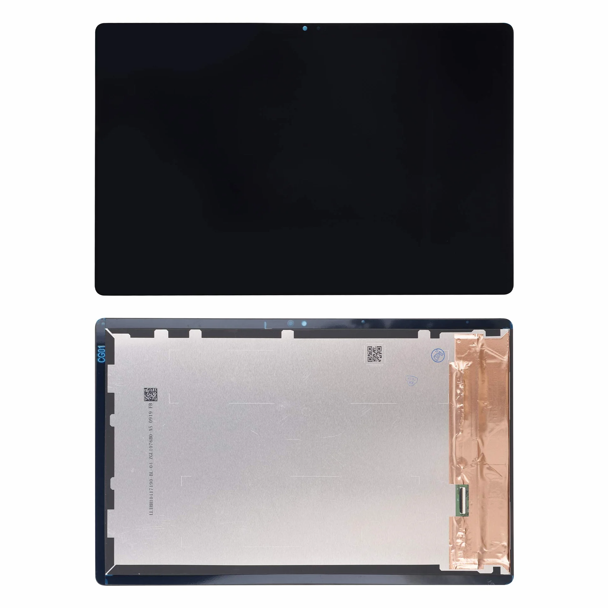 Wyświetlacz LCD 10,4" kompatybilny z Galaxy Tab A7 10.4 (2020) SM-T500, SM-T505 (czarny, bez ramki), zamiennik wyświetlacza dotykowego
