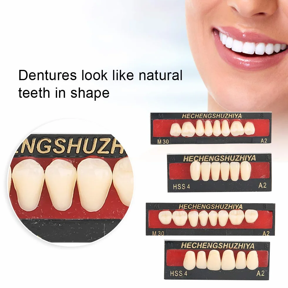 Sztuczne Zęby, Materiał Dentystyczny żywica Syntetyczna Sztuczne Zęby Wypełnienie Protezy Narzędzie do Pielęgnacji Zębów Zestaw żywicy Proteza Tymczasowa Naprawa Zębów