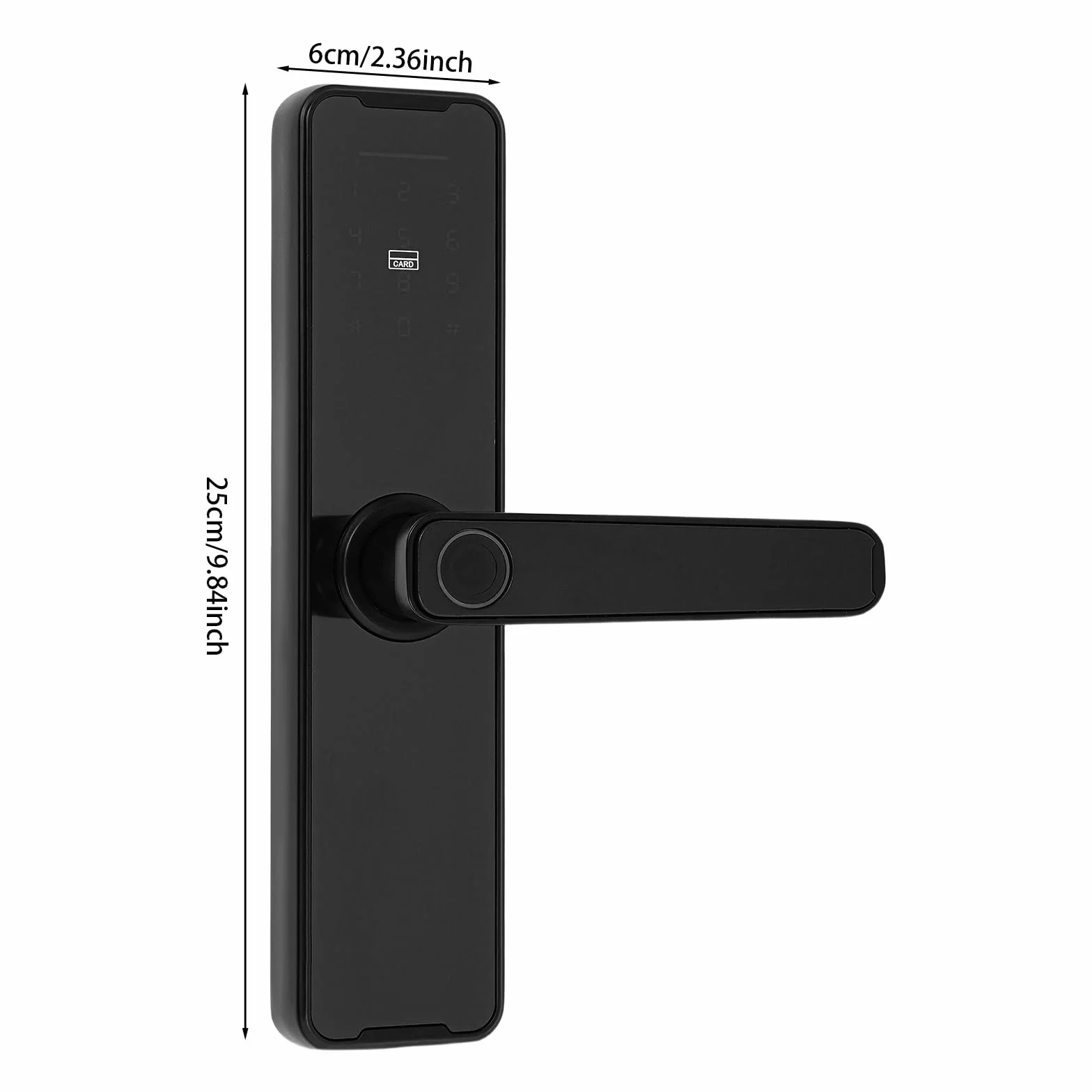 Zamek do drzwi, odcisk palca, inteligentny zamek do drzwi, sterowanie za pomocą aplikacji mobilnej, Smart Door Lock, zamek na odcisk palca z kodem numerycznym, karty, klucze, odcisk palca