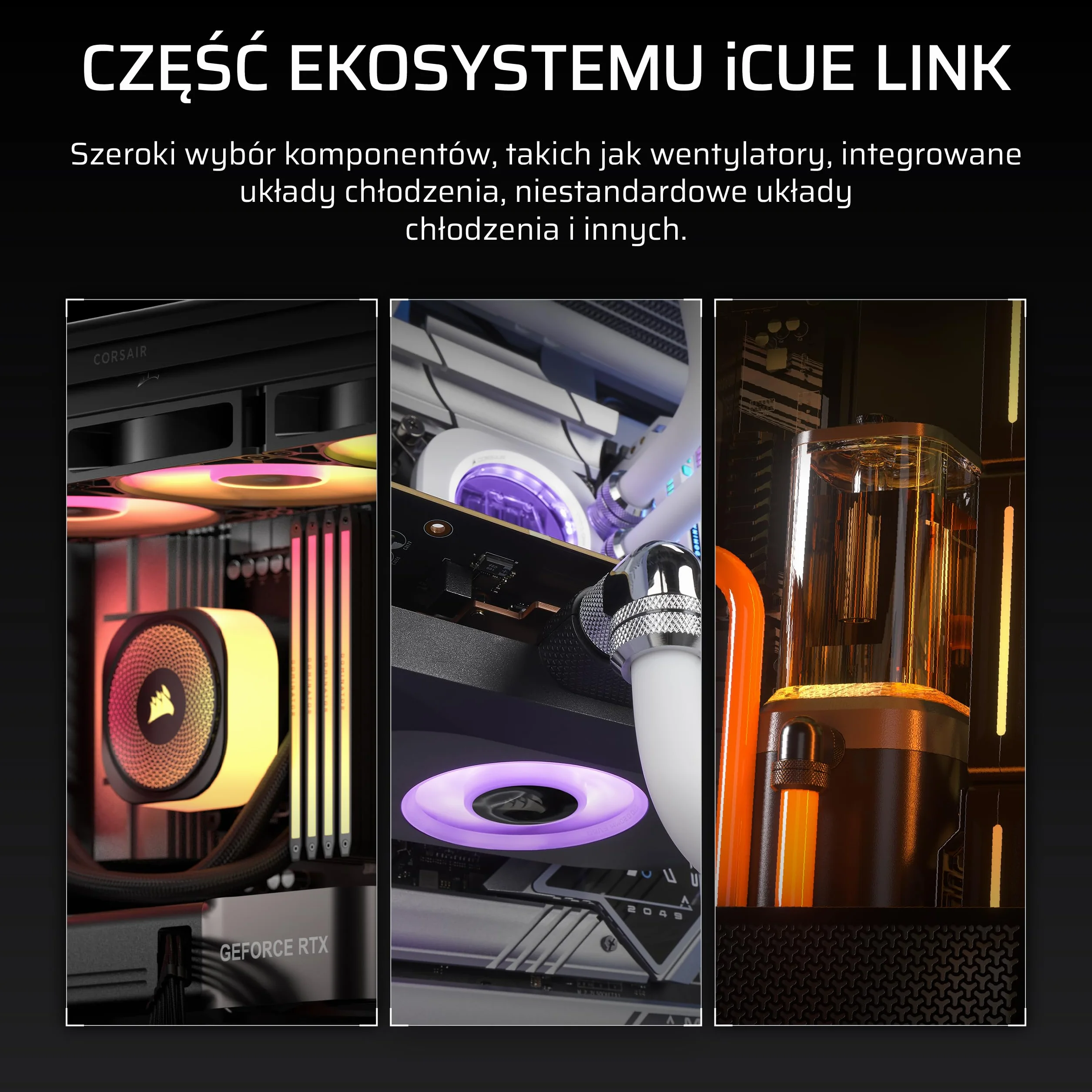 CORSAIR iCUE LINK XD6 RGB ELITE Pompa Zbiornik FlowDrive Max 440 ml Stealth Grey