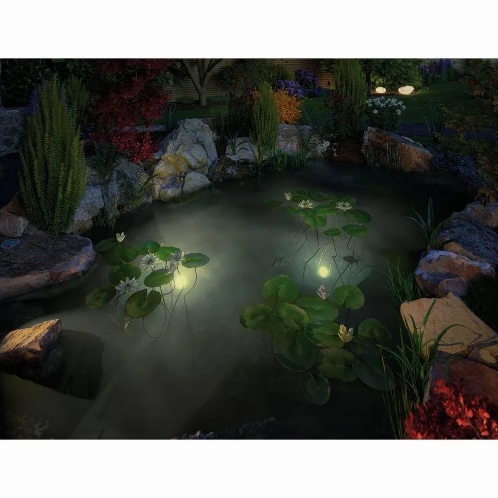 Paulmann Plug & Shine LED oprawa do stawu okrągła ściemn. 1x2,8 W IP68 czarna 3000 K