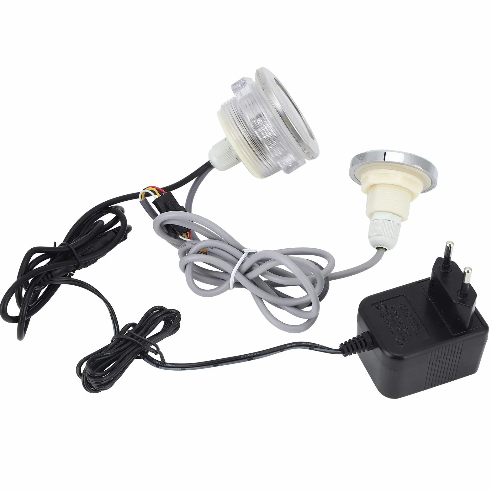 BTER Zatapialne światła LED, podwodne światła LED, praktyczny basen ze stawem rybnym 12V do fontanny