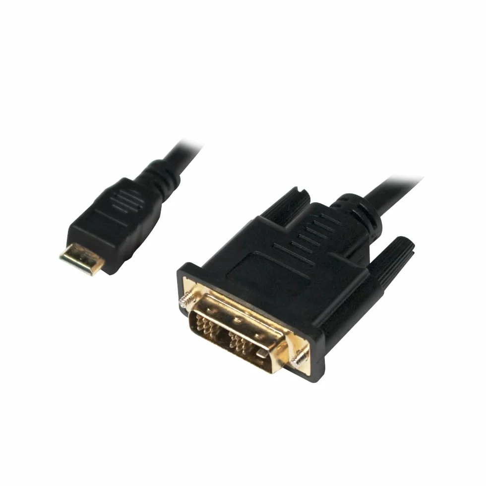 LogiLink CHM004 Mini-HDMI na DVI-D kabel 2 m