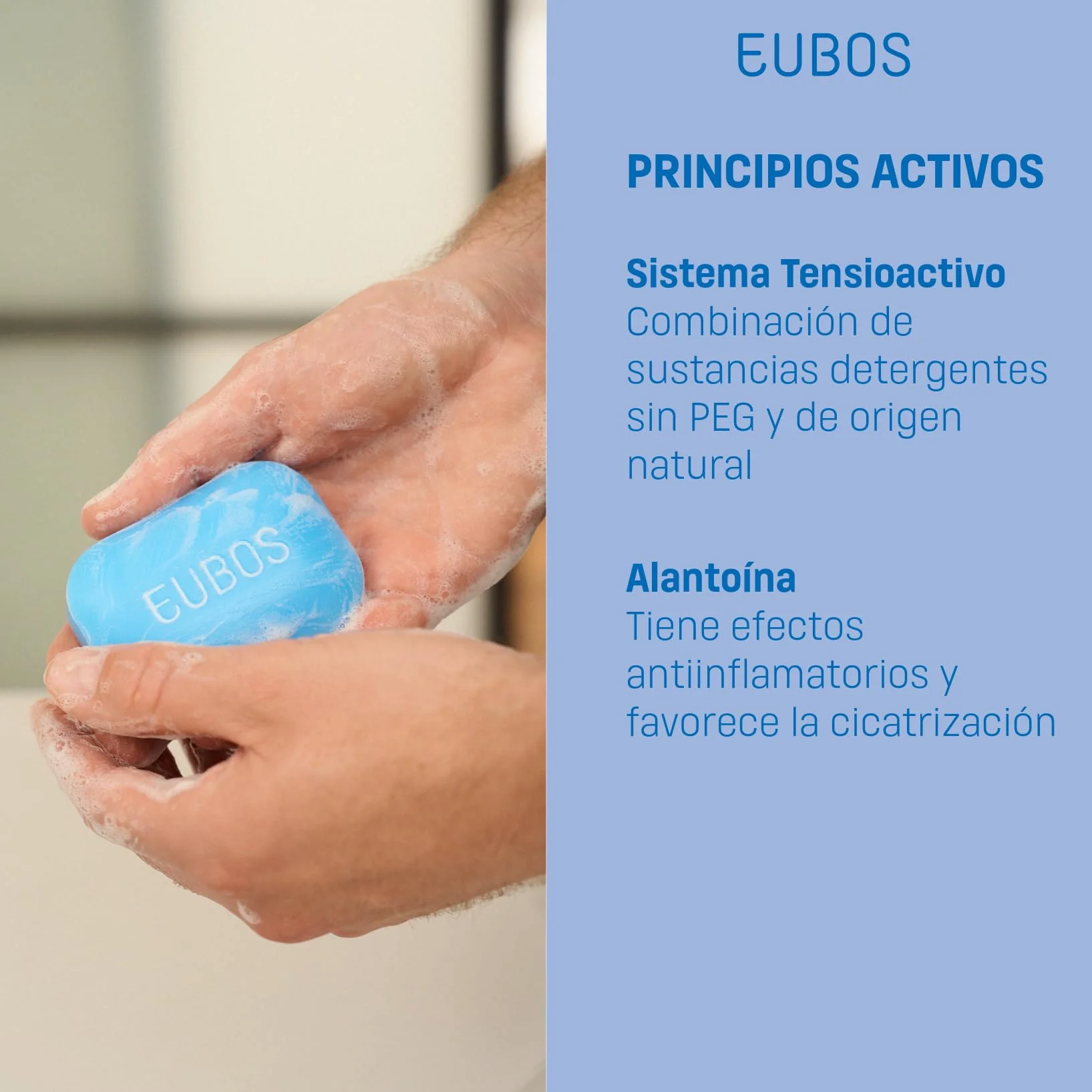 Eubos Niebieski Solid, 125 g
