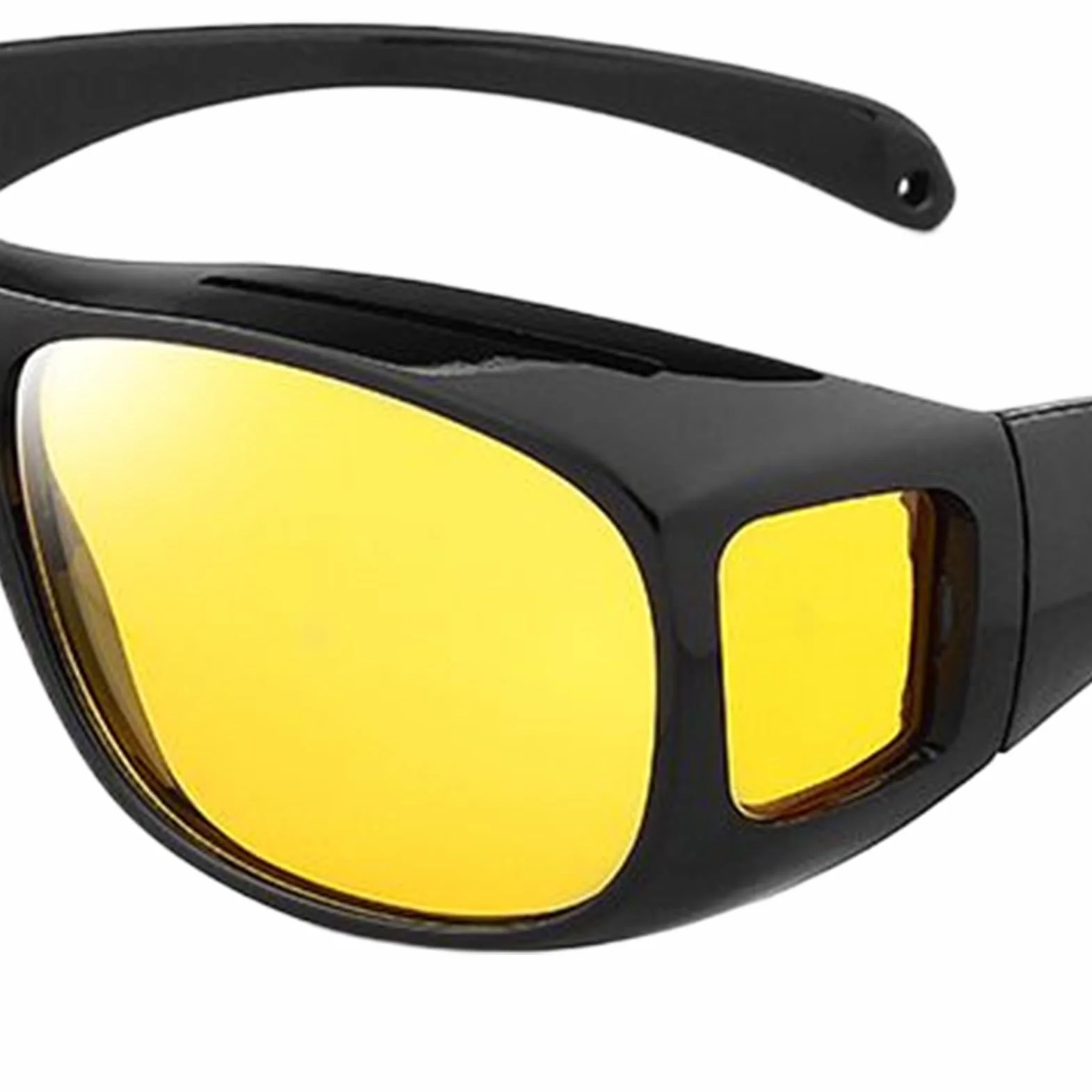Okulary nocne do jazdy, ergonomiczne dopasowanie, wiatroszczelne, antyrefleksyjne okulary do jazdy nocą, dla mężczyzn i kobiet, osób starszych, piasek, deszcz, mgła, zmierzch, spacery, jazda na